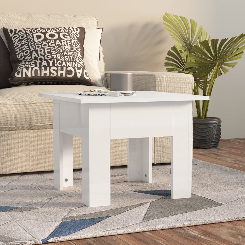 Salontafel Bewerkt Hout 55 x 55 x 42 cm