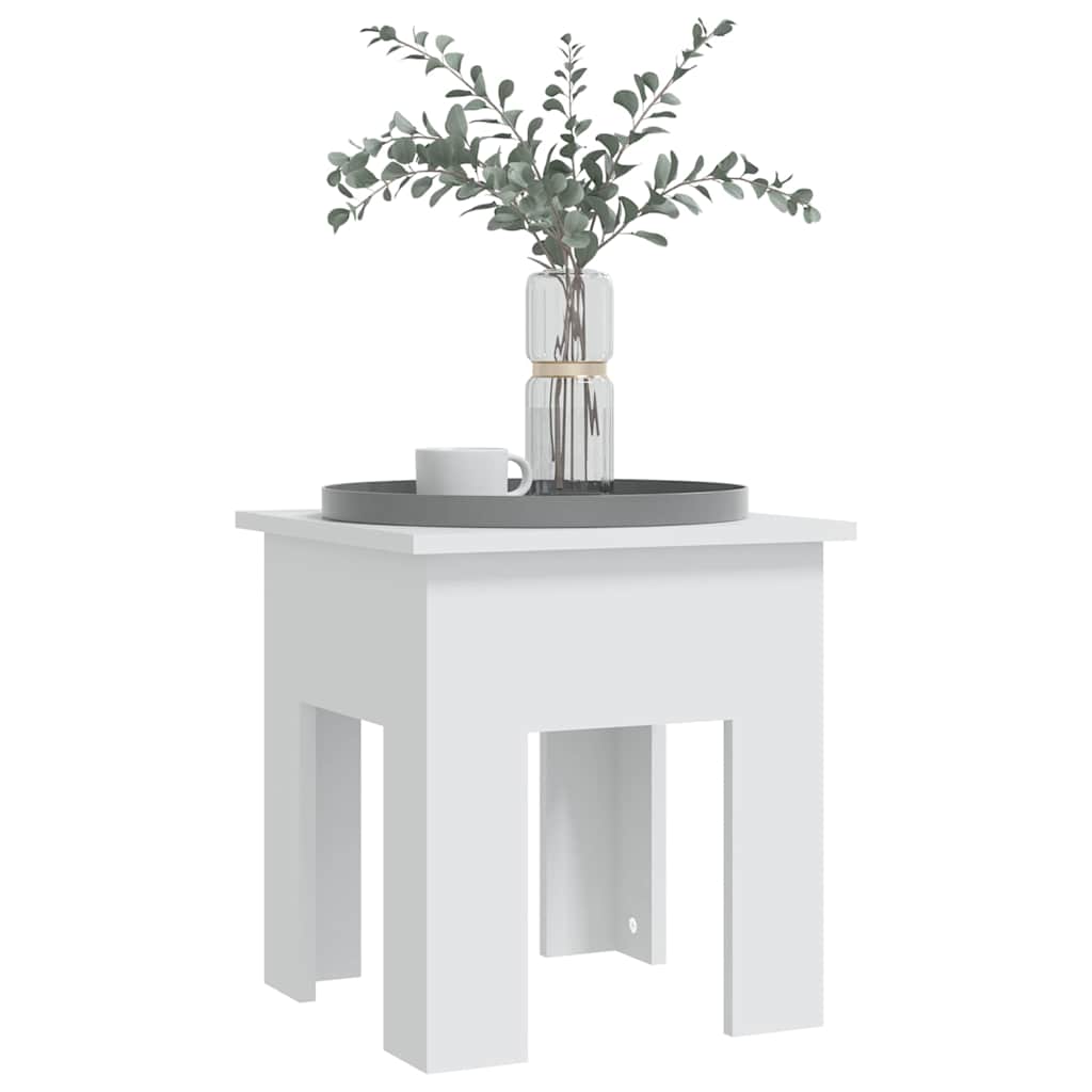 Salontafel Bewerkt Hout 40 x 40 x 42 cm