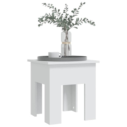 Salontafel Bewerkt Hout 40 x 40 x 42 cm