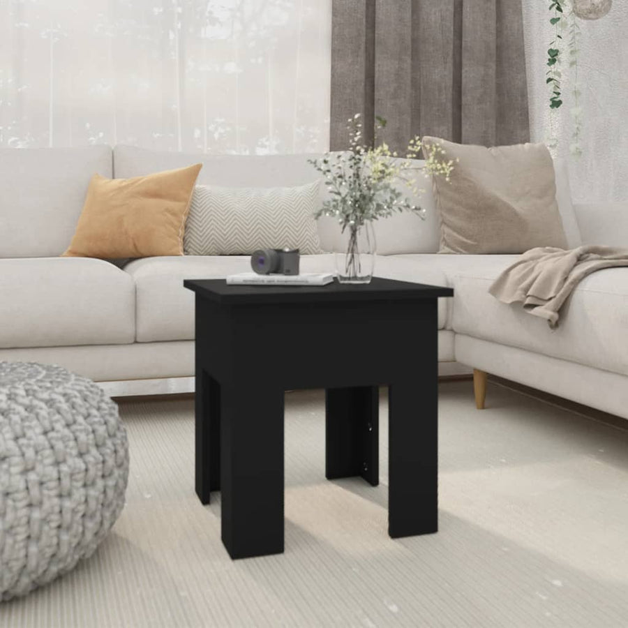 Salontafel Bewerkt Hout 40 x 40 x 42 cm