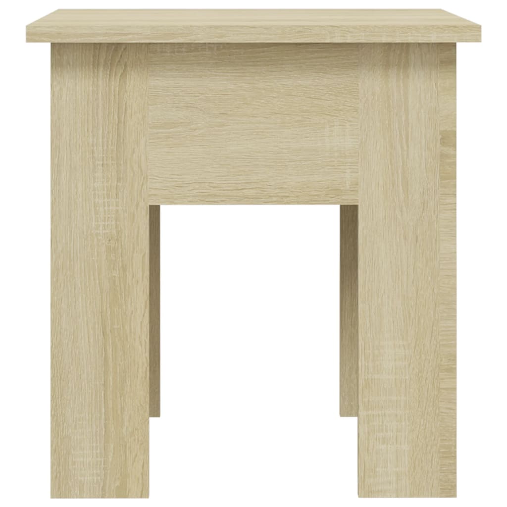 Salontafel Bewerkt Hout Kleurig 40 x 40 x 42 cm