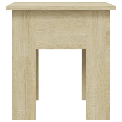 Salontafel Bewerkt Hout Kleurig 40 x 40 x 42 cm