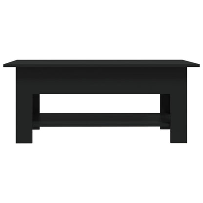 Salontafel 02X55X42 Cm Spaanplaat Zwart
