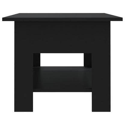 Salontafel 02X55X42 Cm Spaanplaat Zwart