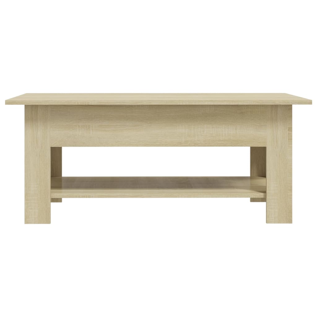 Salontafel 02X55X42 Cm Spaanplaat Kleurig Sonoma eiken