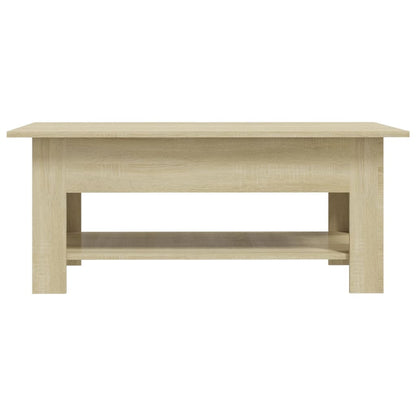 Salontafel 02X55X42 Cm Spaanplaat Kleurig Sonoma eiken