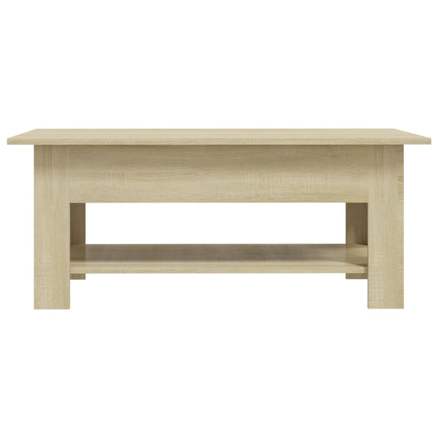 Salontafel 02X55X42 Cm Spaanplaat Kleurig Sonoma eiken