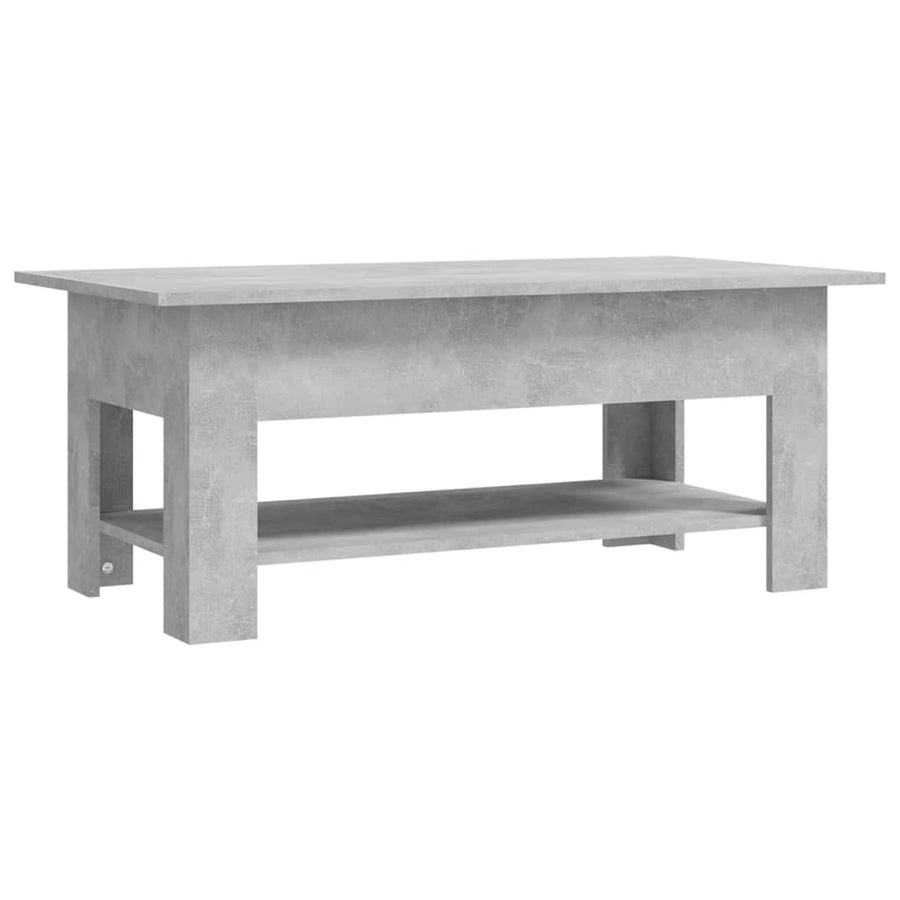 Salontafel 02X55X42 Cm Spaanplaat Betongrijs