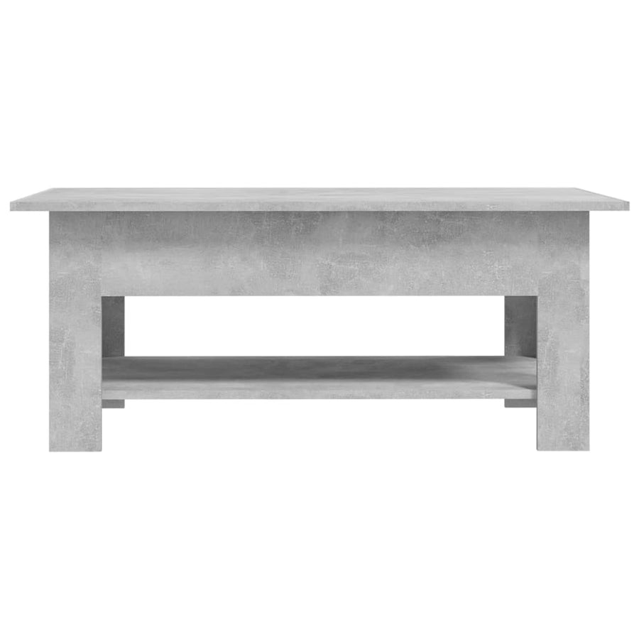Salontafel 02X55X42 Cm Spaanplaat Betongrijs