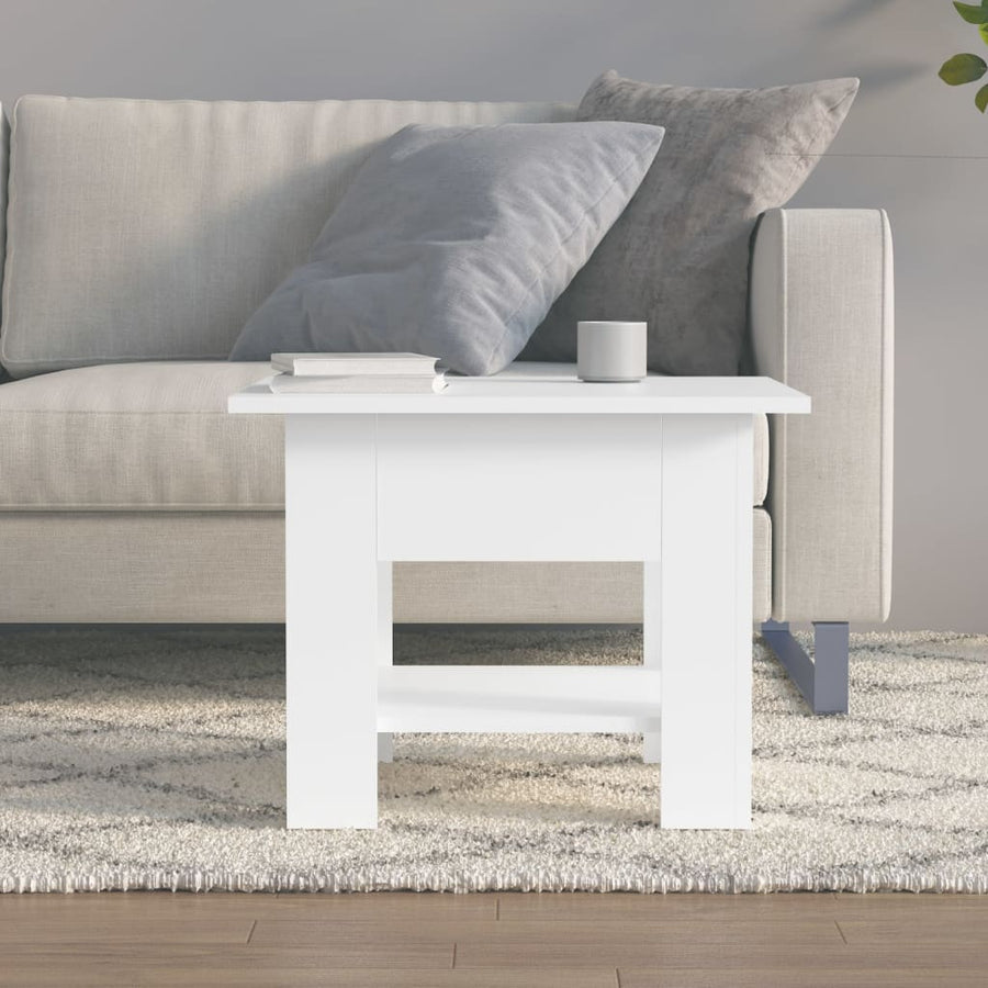Salontafel Bewerkt Hout 55 x 55 x 42 cm