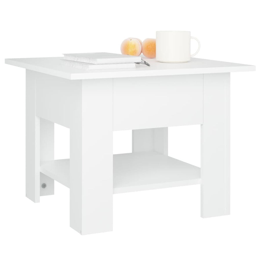 Salontafel Bewerkt Hout 55 x 55 x 42 cm