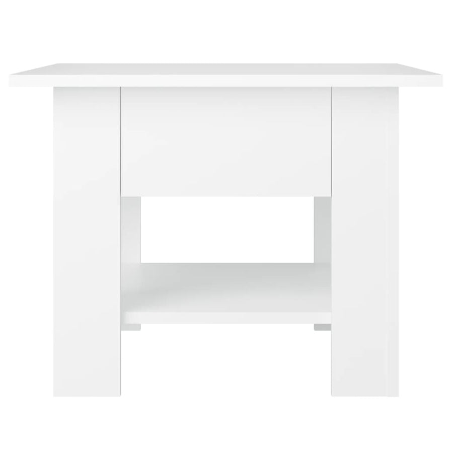 Salontafel Bewerkt Hout 55 x 55 x 42 cm