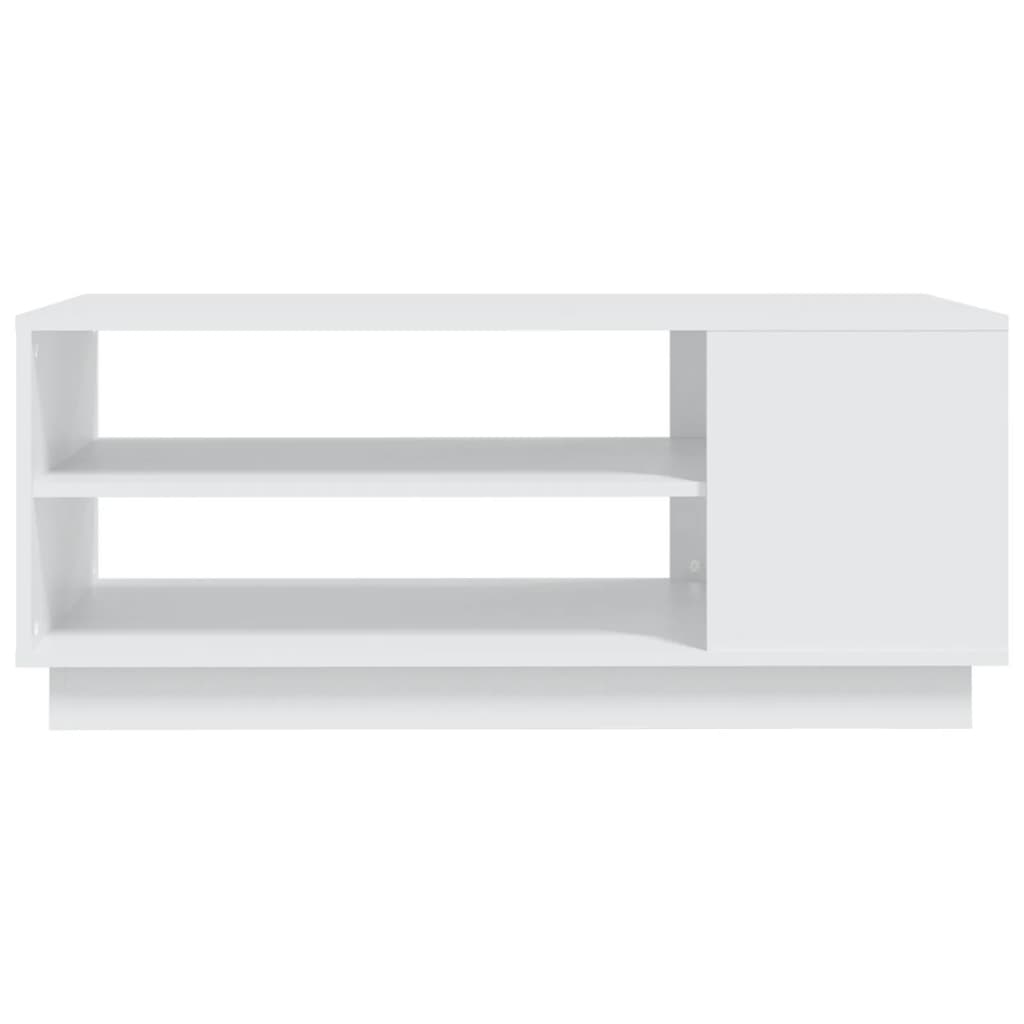 Salontafel 02X55X43 Cm Spaanplaat Wit