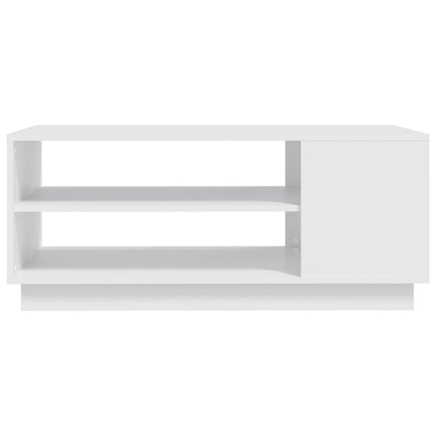 Salontafel 02X55X43 Cm Spaanplaat Wit