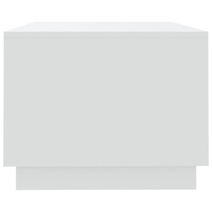 Salontafel 02X55X43 Cm Spaanplaat Wit