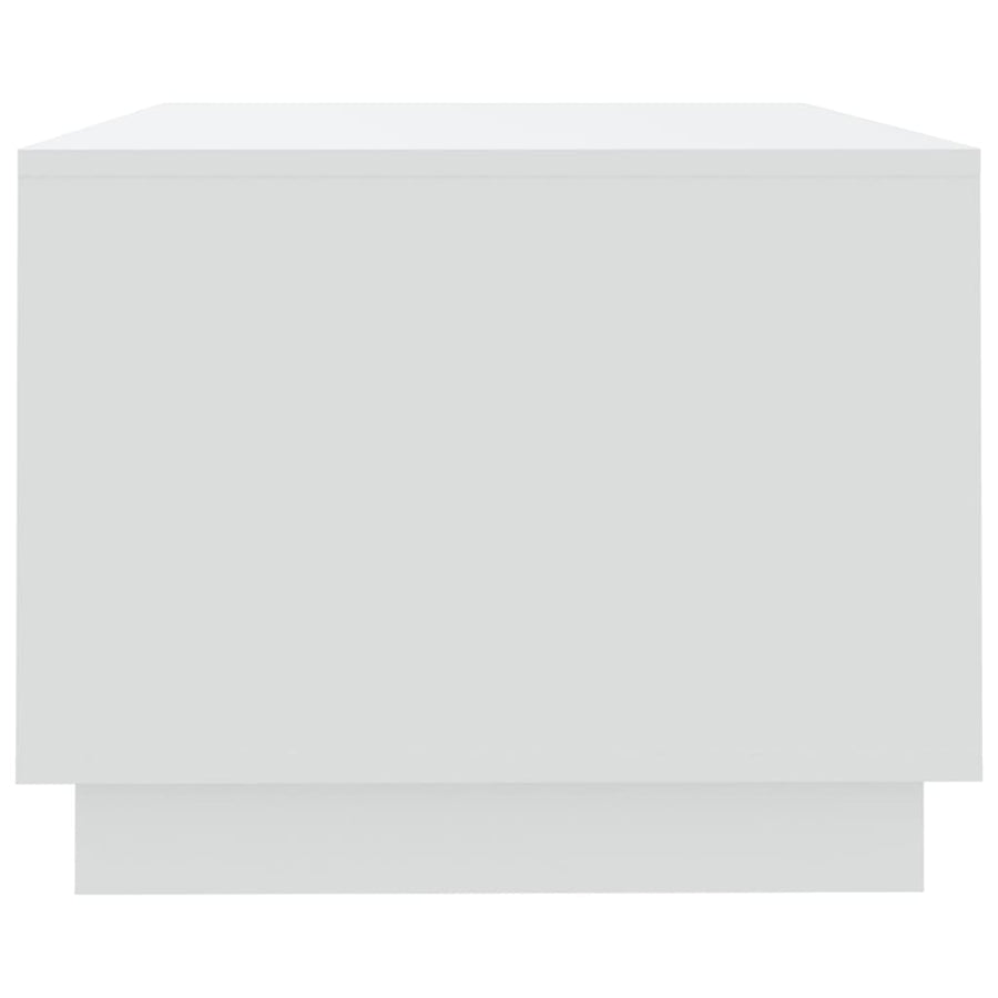 Salontafel 02X55X43 Cm Spaanplaat Wit