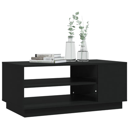 Salontafel 02X55X43 Cm Spaanplaat Zwart