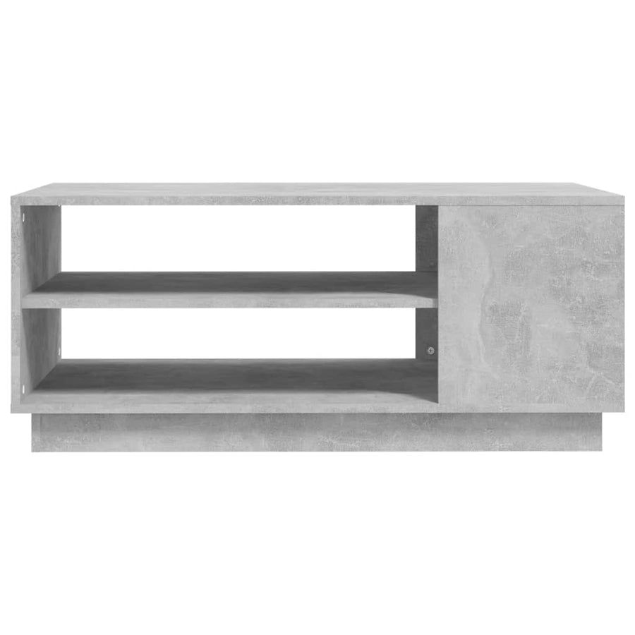 Salontafel 102X55X43 Cm Spaanplaat Betongrijs