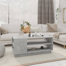 Salontafel 102X55X43 Cm Spaanplaat Betongrijs