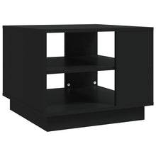 Salontafel 55X55X43 Cm Spaanplaat Zwart