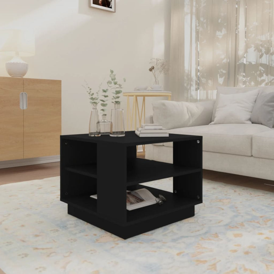 Salontafel Bewerkt Hout 55 x 55 x 43 cm