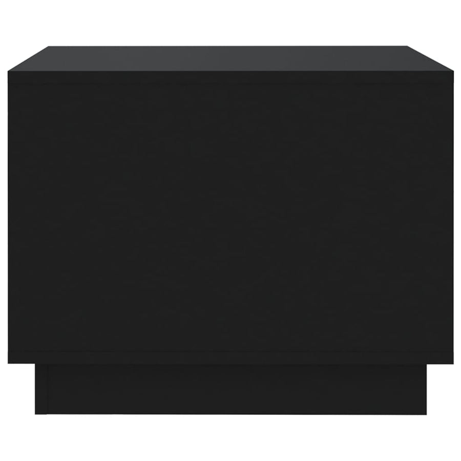 Salontafel 55X55X43 Cm Spaanplaat Zwart
