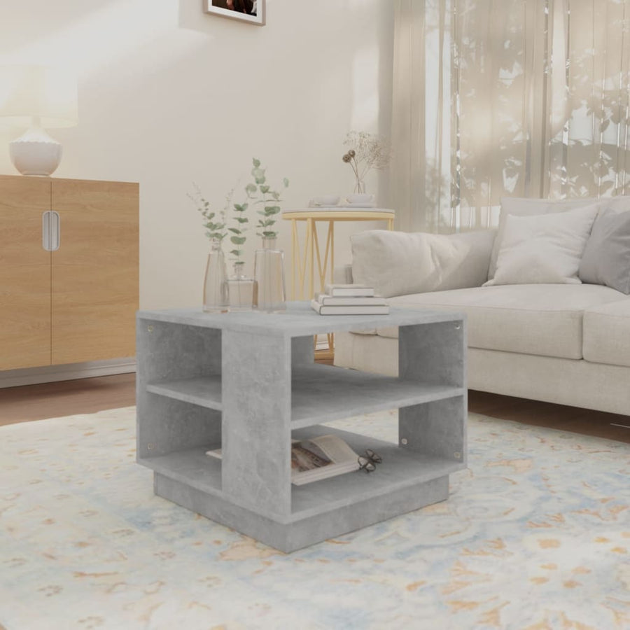 Salontafel Bewerkt Hout 55 x 55 x 43 cm