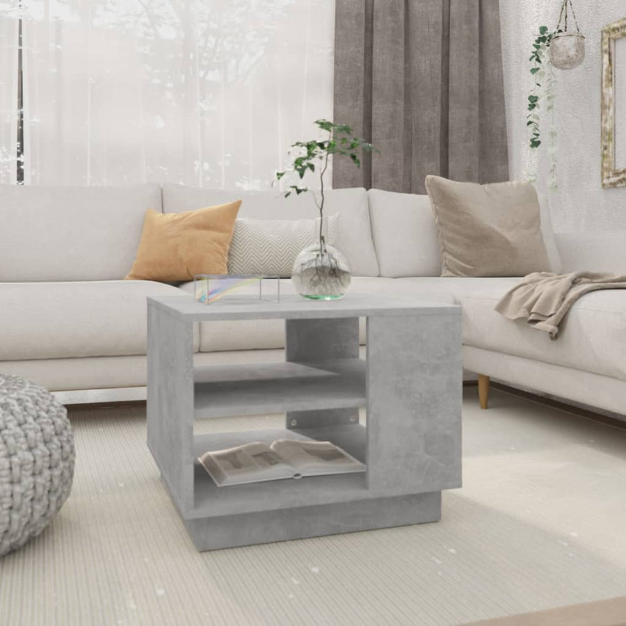 Salontafel Bewerkt Hout 55 x 55 x 43 cm