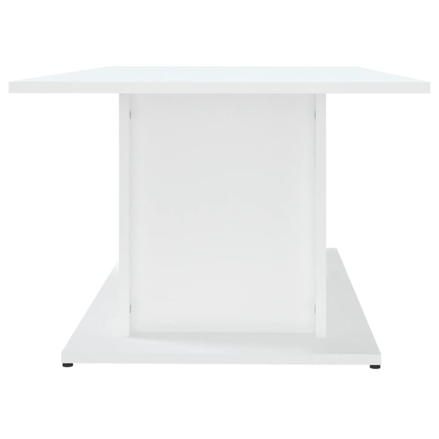 Salontafel 102x55,5x40 cm spaanplaat wit Wit