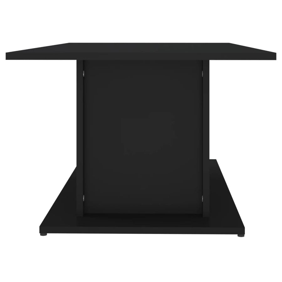 Salontafel 102x55,5x40 cm spaanplaat zwart Zwart