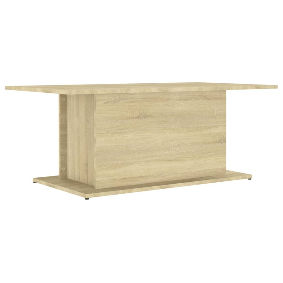 Salontafel 102x55,5x40 cm spaanplaat sonoma eikenkleurig Sonoma eiken