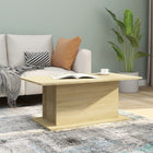 Coffee table 102x55.5x40 cm engineered wood Sonoma oak colour