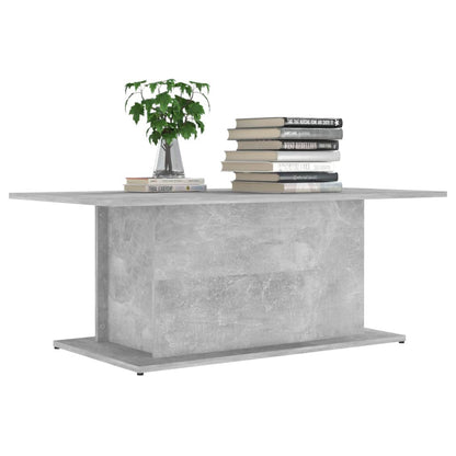 Salontafelset 02X55,5X40 Cm Spaanplaat Betongrijs
