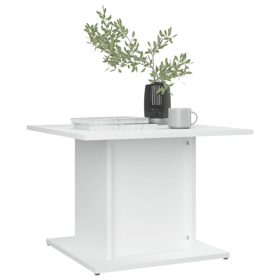 Salontafel 55,5X55,5X40 Cm Bewerkt Hout 55.5 x 55.5 x 40 cm