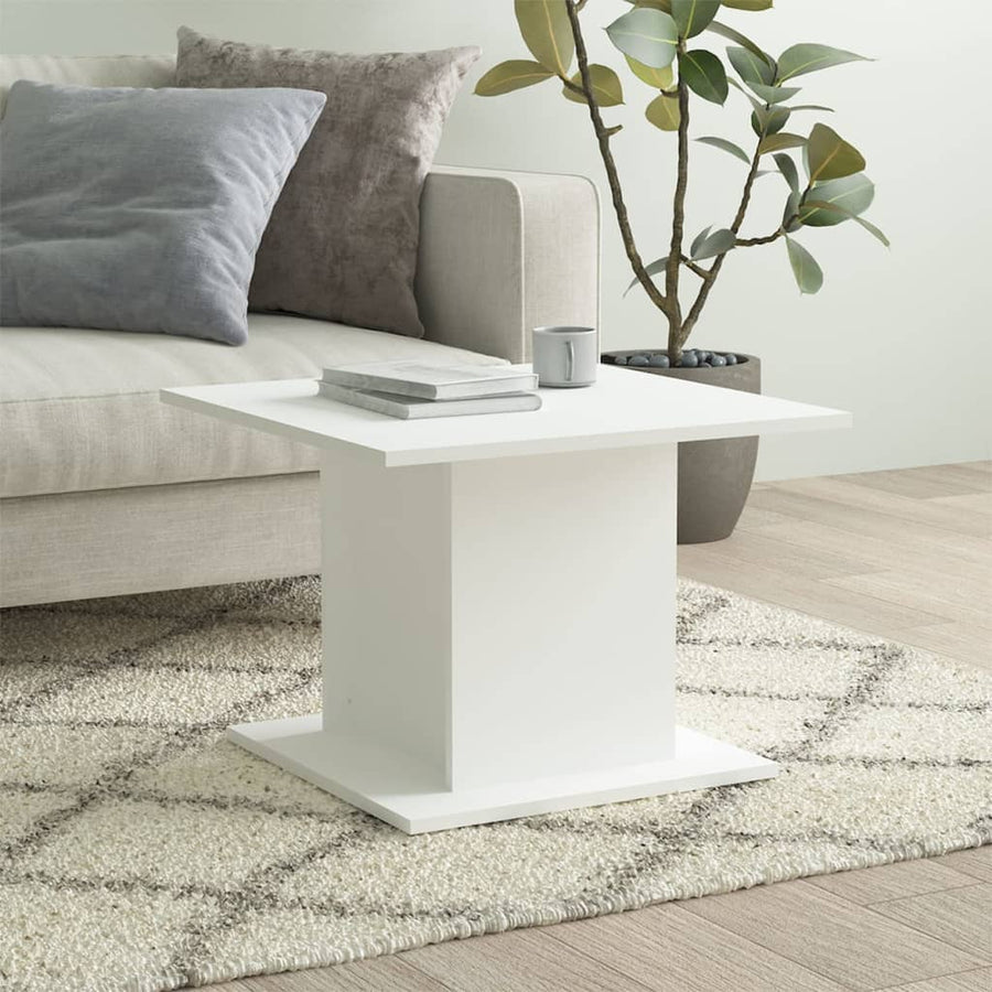 Salontafel 55,5X55,5X40 Cm Bewerkt Hout 55.5 x 55.5 x 40 cm