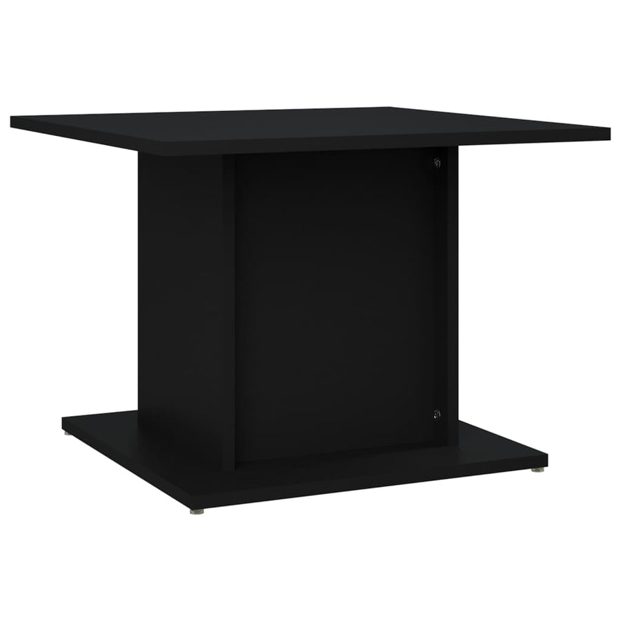 Salontafel 55,5X55,5X40 Cm Spaanplaat Zwart