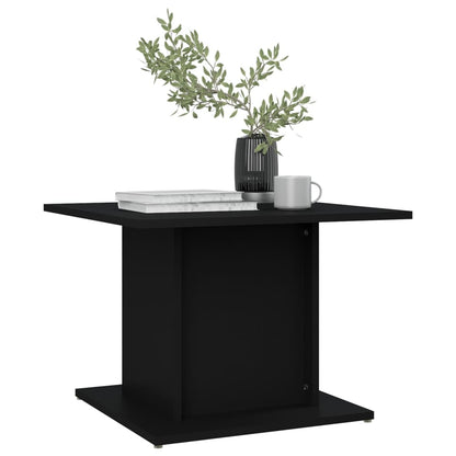 Salontafel 55,5X55,5X40 Cm Spaanplaat Zwart