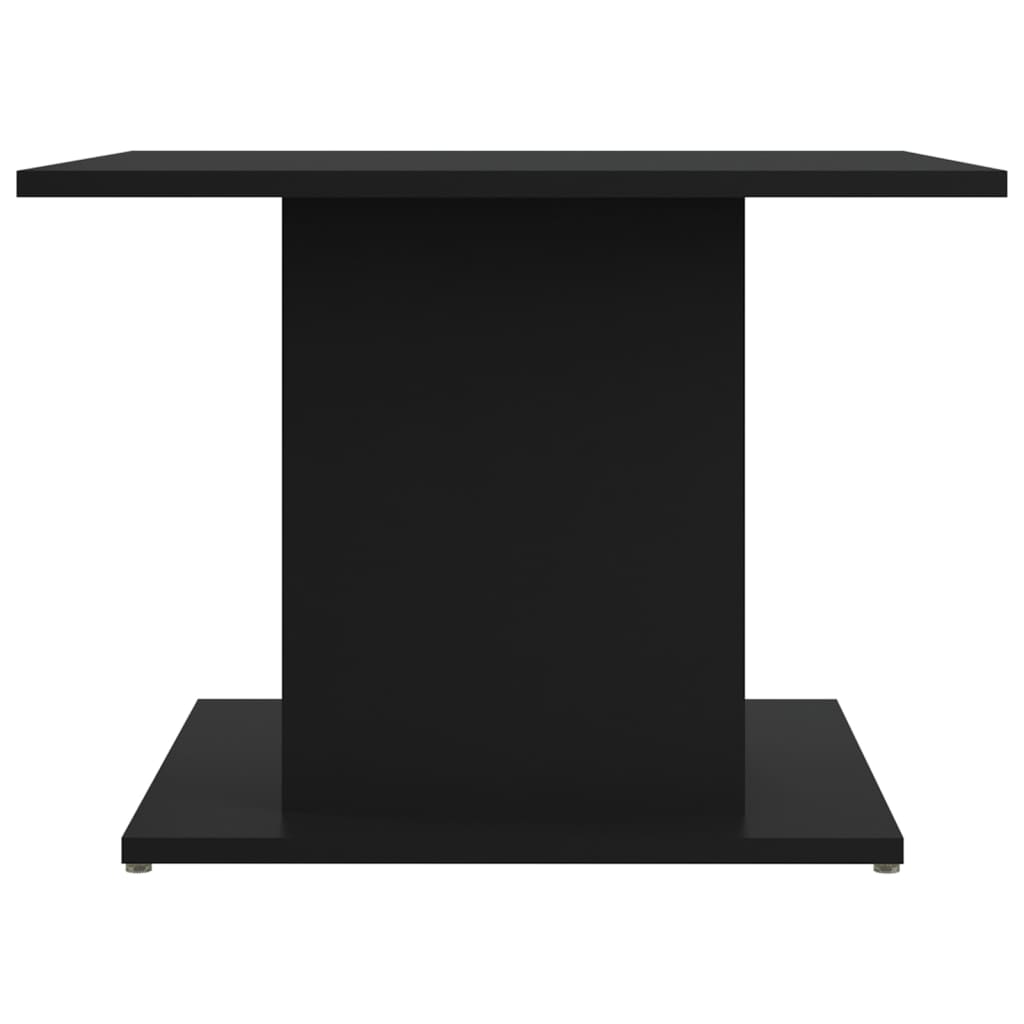 Salontafel 55,5X55,5X40 Cm Spaanplaat Zwart