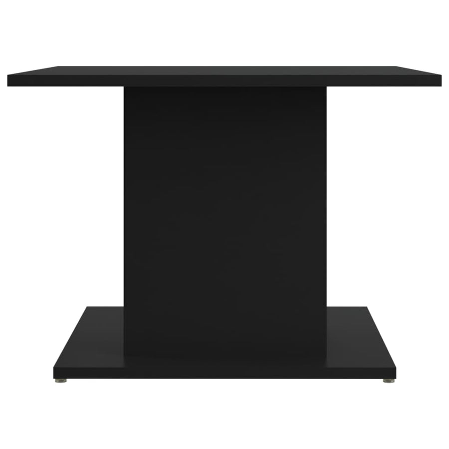 Salontafel 55,5X55,5X40 Cm Spaanplaat Zwart