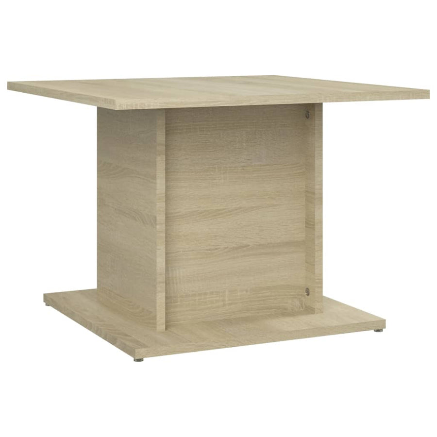 Salontafel 55,5X55,5X40 Cm Spaanplaat Kleurig Sonoma eiken