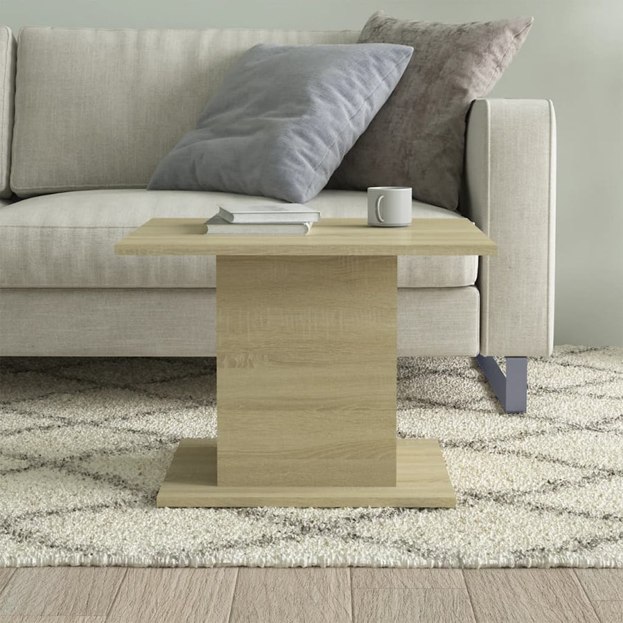 Salontafel 55,5X55,5X40 Cm Spaanplaat Kleurig Sonoma eiken