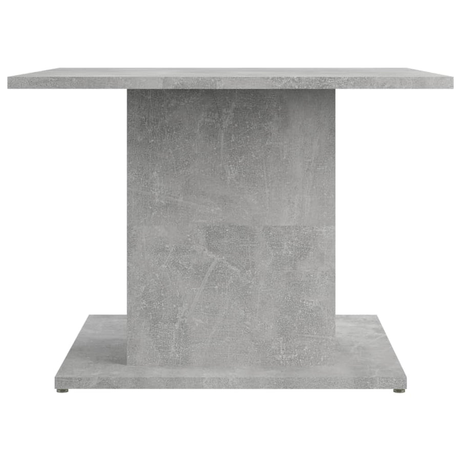 Salontafel 55,5X55,5X40 Cm Spaanplaat Betongrijs
