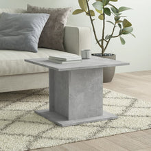 Salontafel 55,5X55,5X40 Cm Spaanplaat Betongrijs