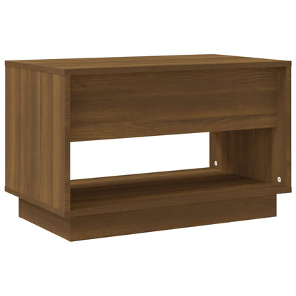 Tv-Meubel 70X4X44 Cm Spaanplaat Kleurig Bruineiken