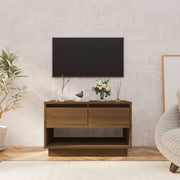 Tv-meubel 70x41x44 cm spaanplaat bruineiken