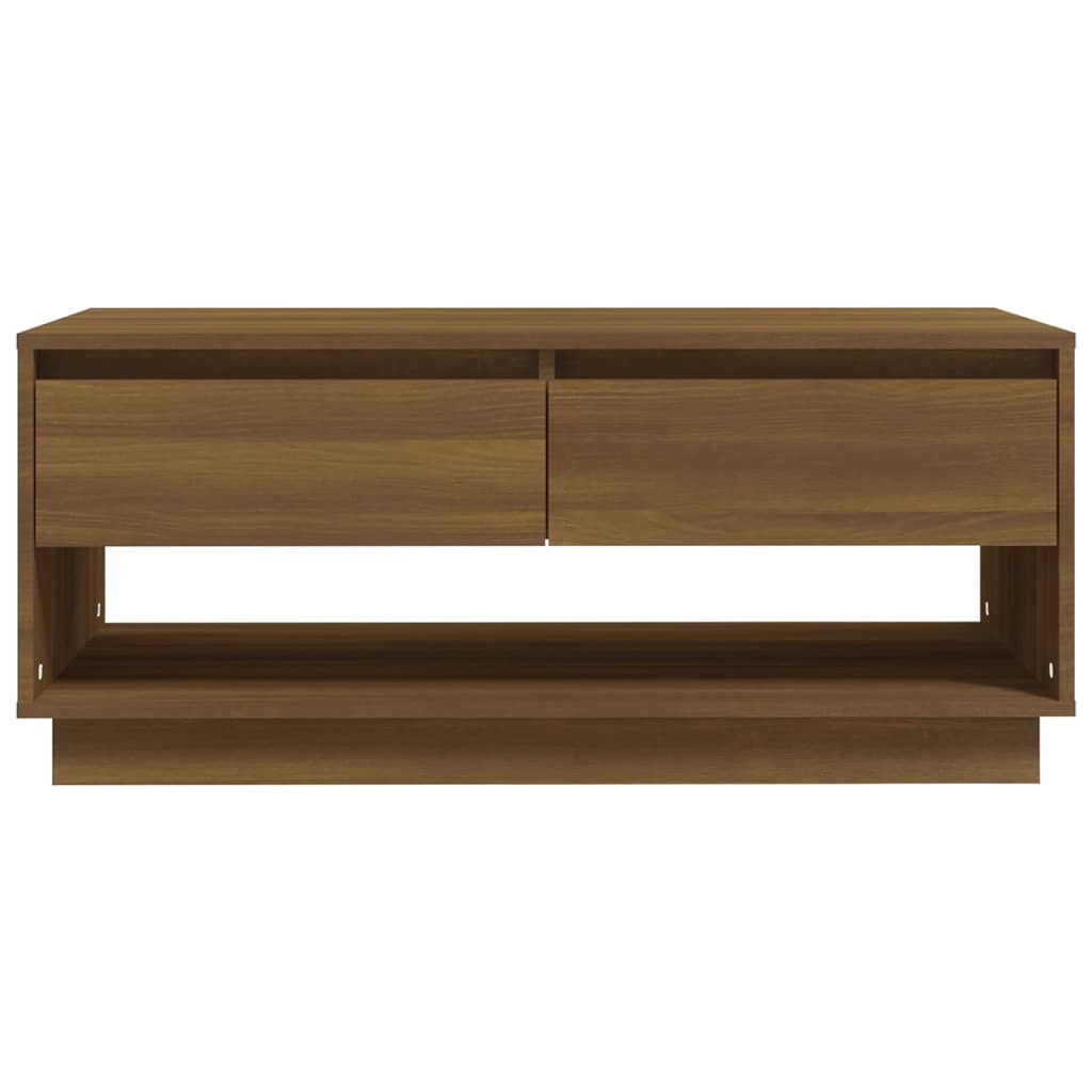 Salontafel 02,5X55X44 Cm Spaanplaat Ig bruin eikenkleur