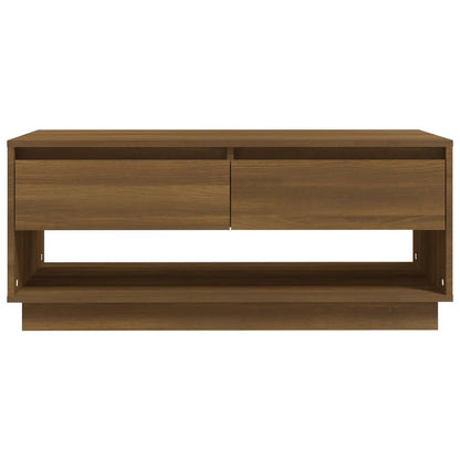 Salontafel 02,5X55X44 Cm Spaanplaat Ig bruin eikenkleur