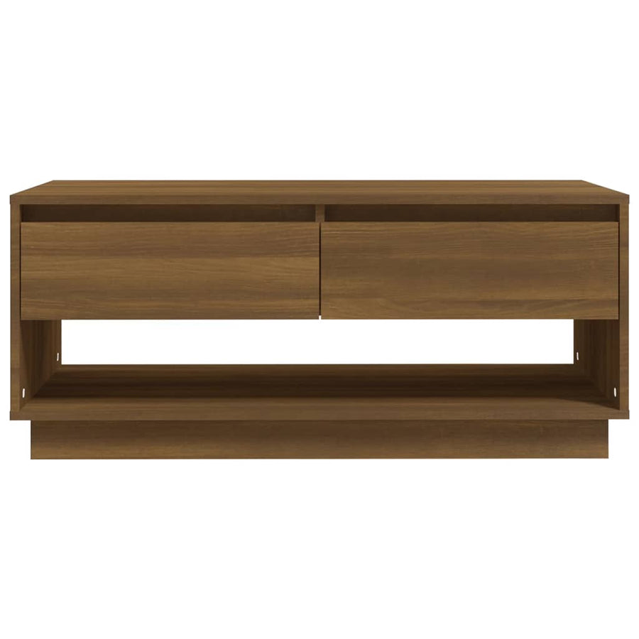 Salontafel 02,5X55X44 Cm Spaanplaat Ig bruin eikenkleur