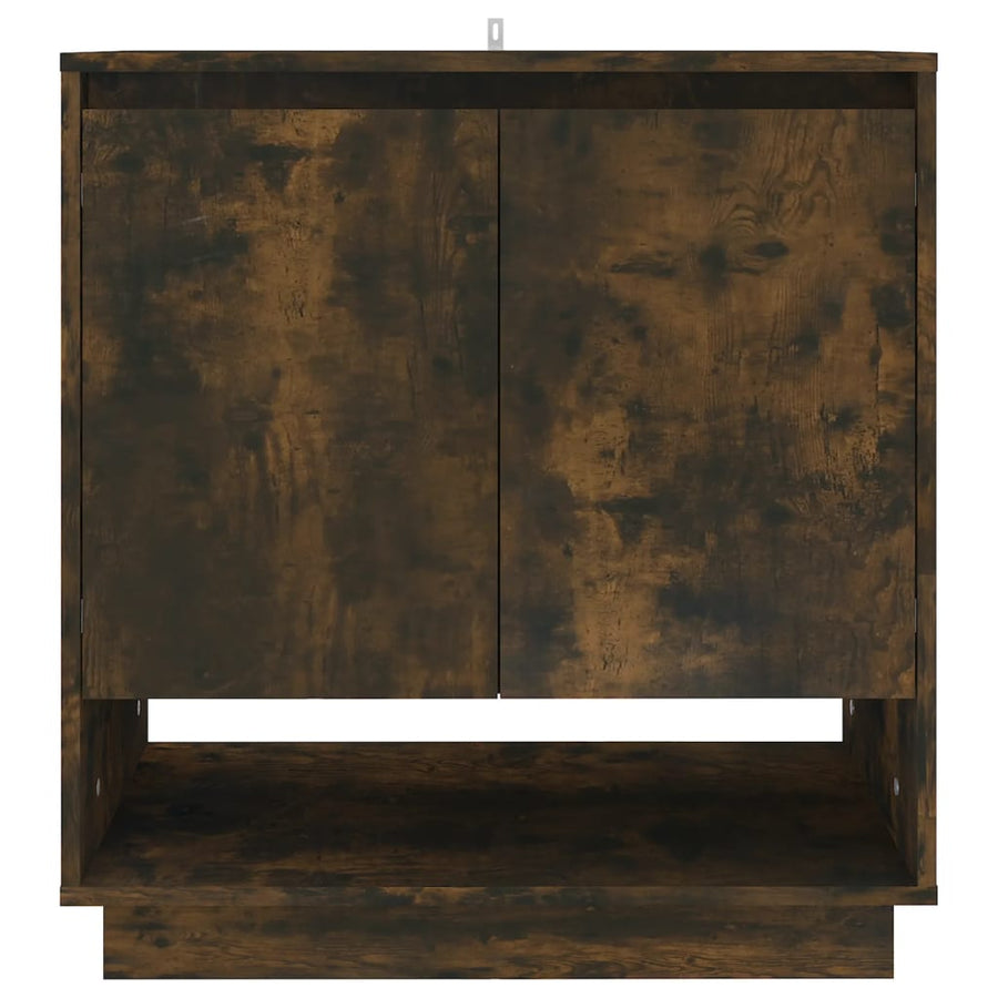 Dressoir 70X4X75 Cm Spaanplaat Kleurig Gerookt eiken