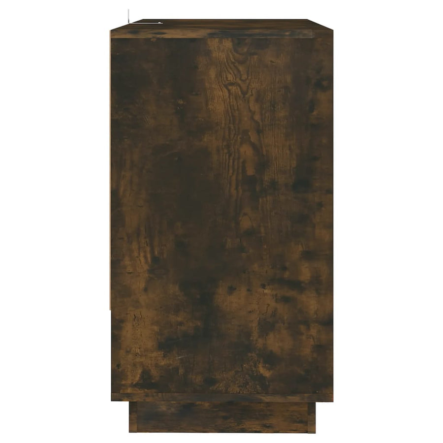 Dressoir 70X4X75 Cm Spaanplaat Kleurig Gerookt eiken